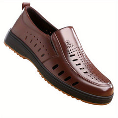 Men's Slip On Formal Shoes Hollow Out Design