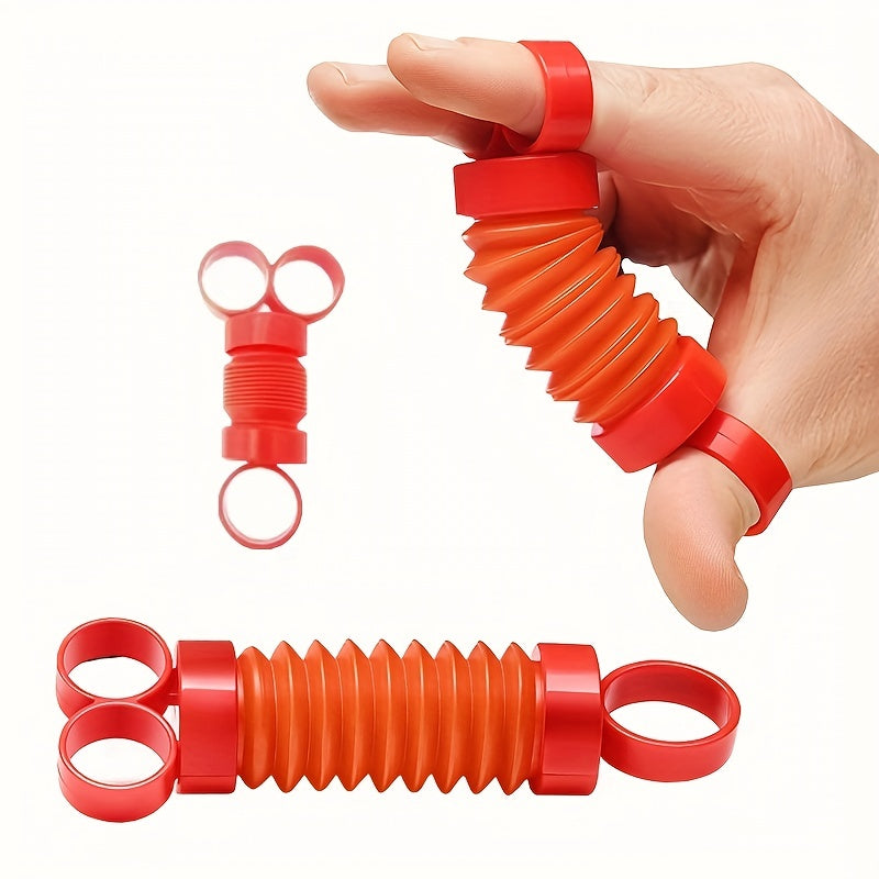 2pcs Pop Tube Toys Finger Popper Toys Relieve Stress and Anxiety Sensory Toys