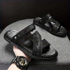 Men's Non Slip Sandals Comfy Beach Shoes Summer