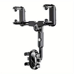 360 Degree Car Rearview Mirror Mobile Phone Bracket Rotatable