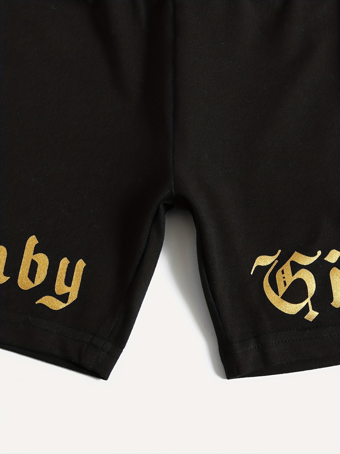 Girls Baby Girl Print Waistband Shorts Breathable Comfortable Casual Pants