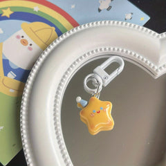 Star Key Chain & Hairpin Girl's Bag Decoration