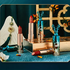 Christmas Mist Lip Gloss Collection Moisturizing Velvet Round Pipe Lipstick