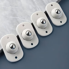 Mini Rotating Wheels Self adhesive Casters 360 Rotating Small Pulley Viscous Whe