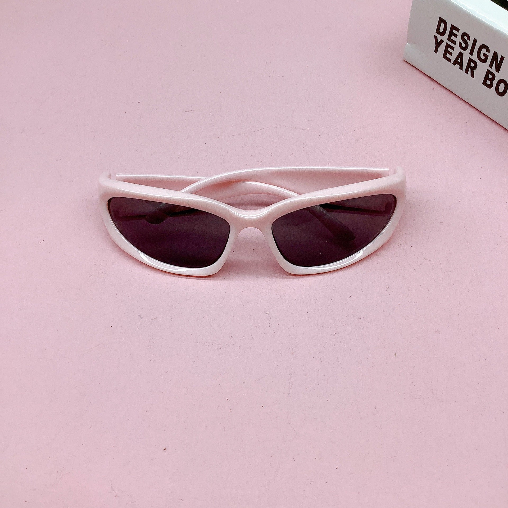 Girl's Oval Frame Glasses UV Protective Sunglasses