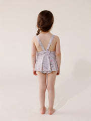 Toddler Baby Girls' Cartoon Graphic One Piece Swimsuit