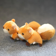 Set of 4 Cute Squirrel Stuffed Toys