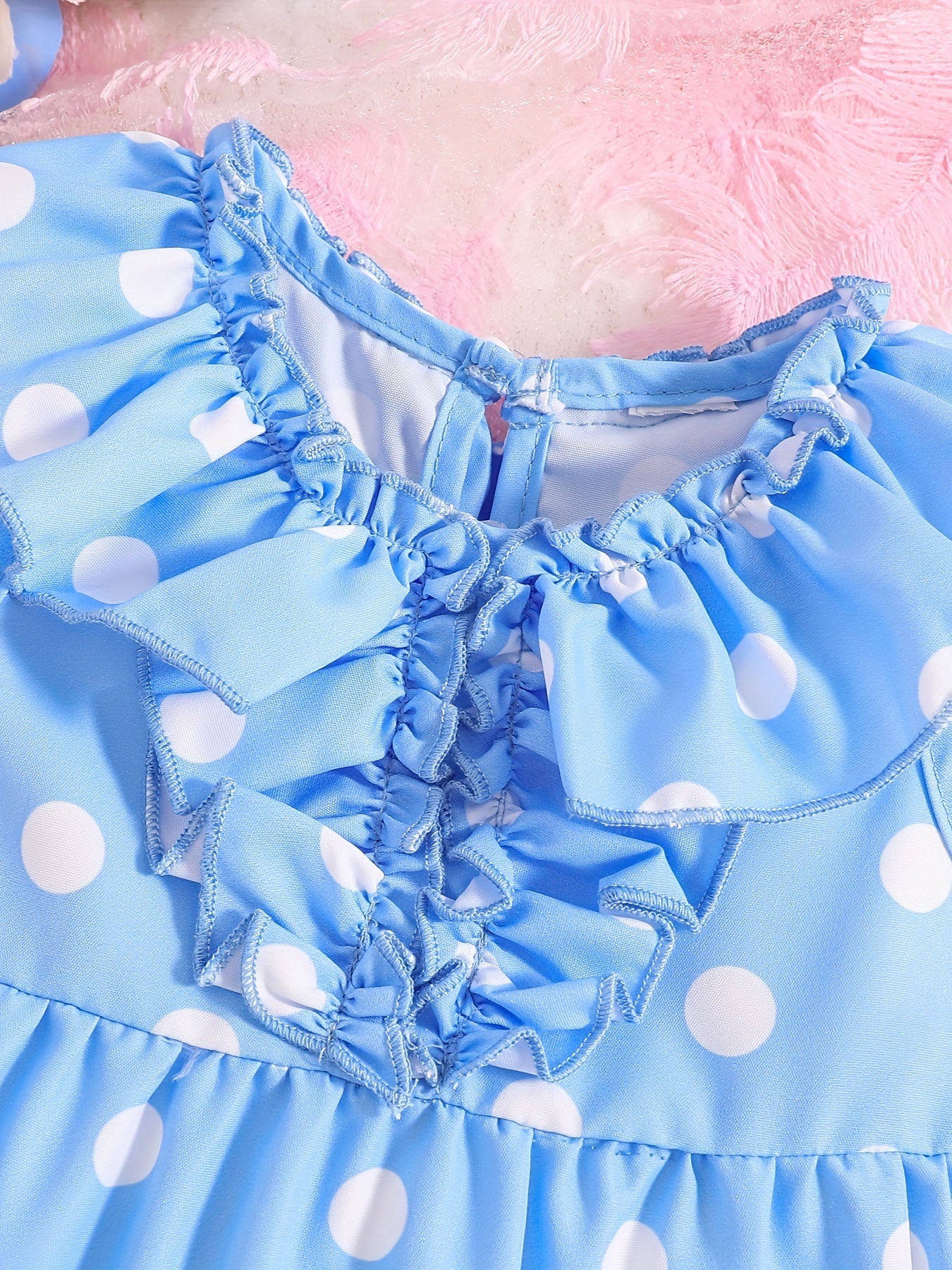 Baby Girl Ruffle Halter Tank Dress