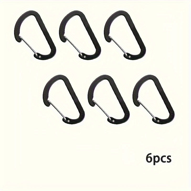 6pcs 8pcs Aluminum Alloy Buckle Fishing Accessories