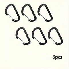 6pcs 8pcs Aluminum Alloy Buckle Fishing Accessories