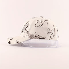 Eiffel Tower Print Baseball Cap Unisex Dad Hat Adjustable Sun Hat