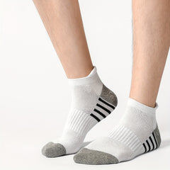 6 Pairs Striped Mesh Socks Comfy & Breathable Women's Stockings
