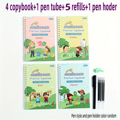 Kids Magic Practice Copybooks: Math, Alphabet Ages 3-8