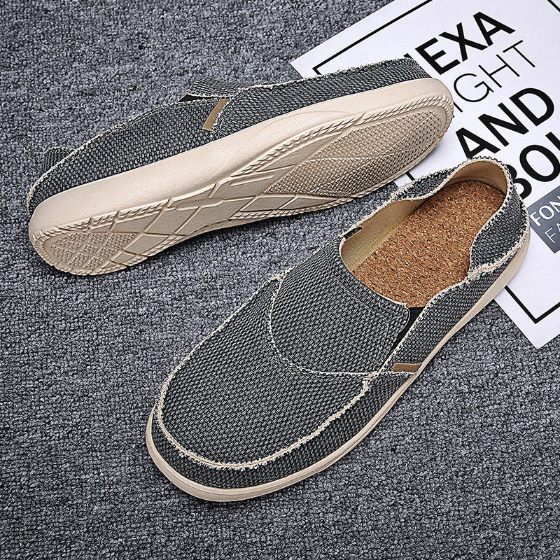 Men's TPU Sole Canvas Shoes for Winter
