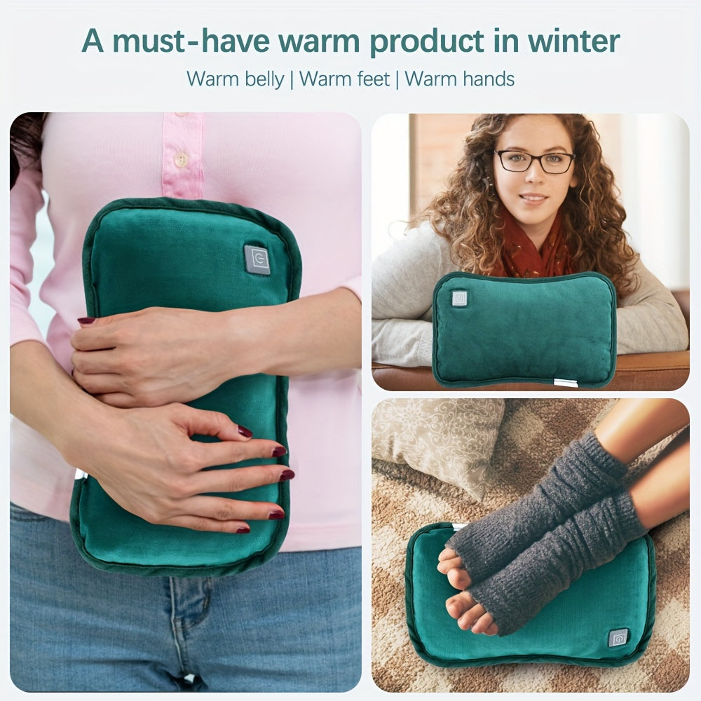 Graphene Hand Warmer USB Plug in Portable Foot Warmer for Winter Camping