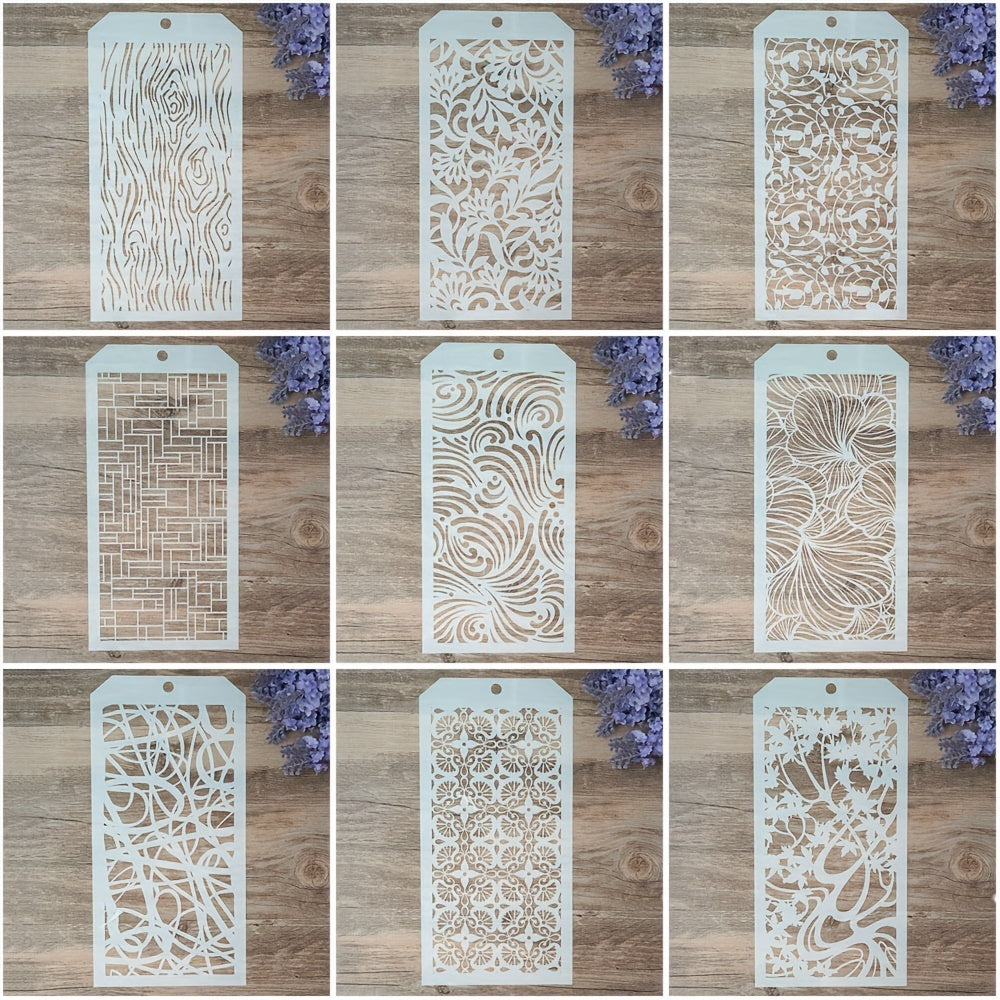 1pc Seamless Stencil For Scrapbooking Painting Album Paper Card Making Craft