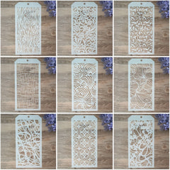 1pc Seamless Stencil For Scrapbooking Painting Album Paper Card Making Craft