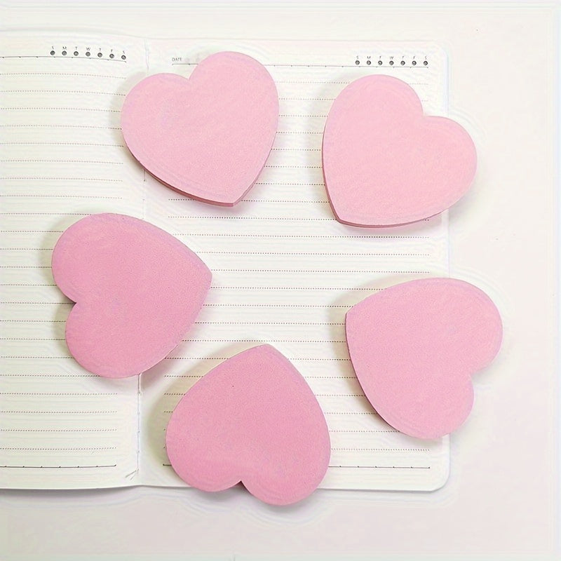 100 Pages Creative Love Note Paper Light Pink