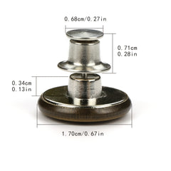8pcs Adjustable Jean Button Pins for Pants Installation