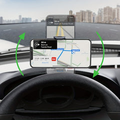 Secure Magnetic Car Phone Holder for GPS Navigation