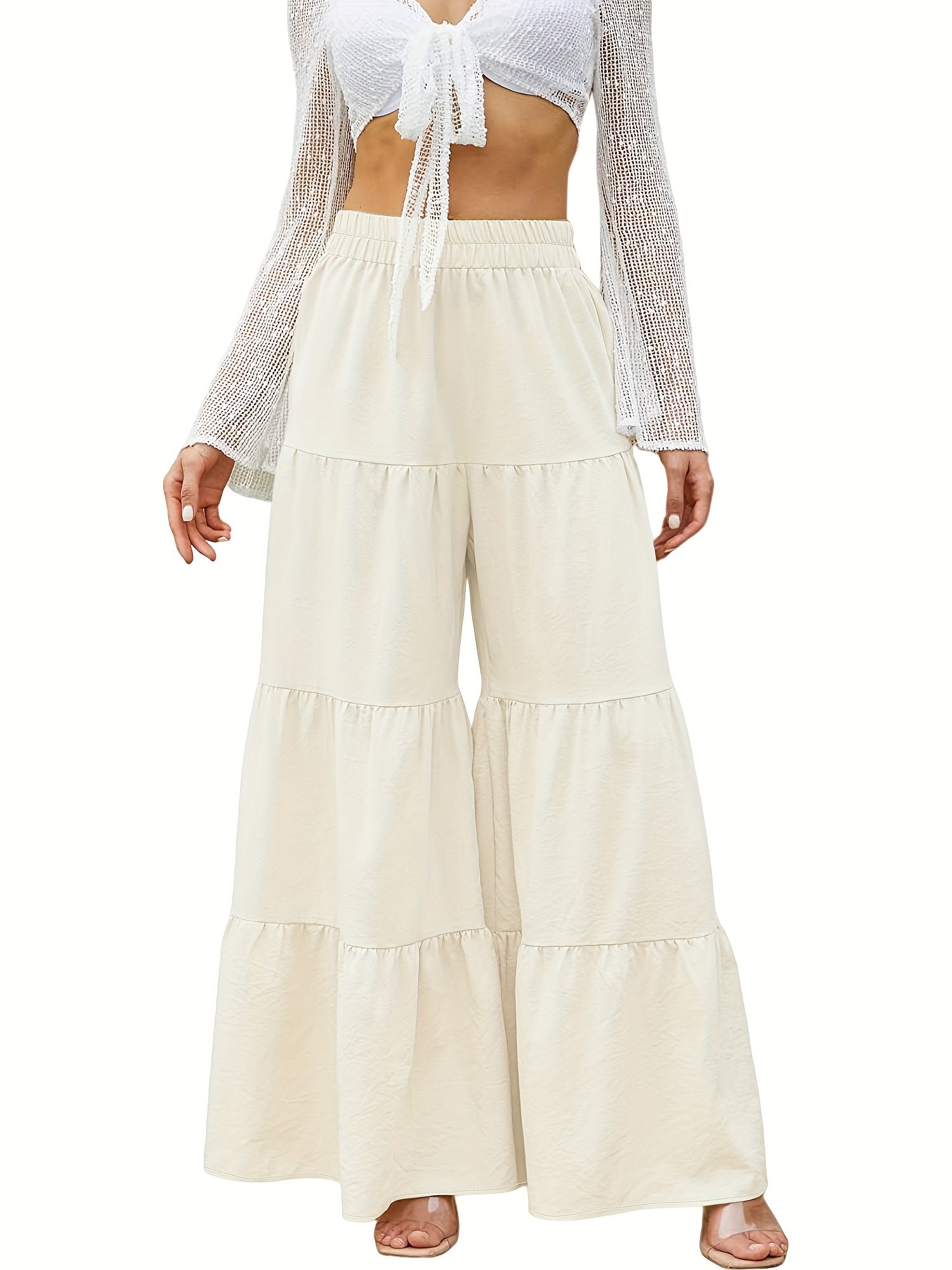Women's Outdoor Sports Bootcut Pants Loose Fit