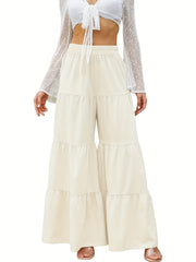 Women's Outdoor Sports Bootcut Pants Loose Fit