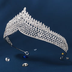 Vintage Crystal Wedding Crown Bridal Tiara Girls Birthday Party Crown