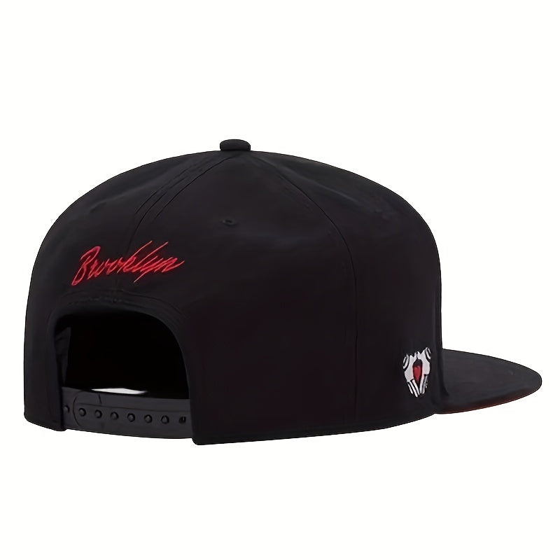 Double Hands Peach Heart Men's Hip Hop Hat