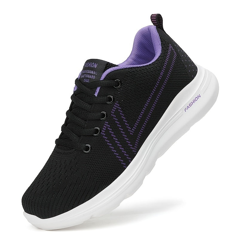 Women's Casual Breathable Lightweight Running Shoes Low Top Outdoor Travel Shoes