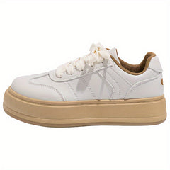 HUANQIU Women's Lace-up Outdoor Sports Sneakers