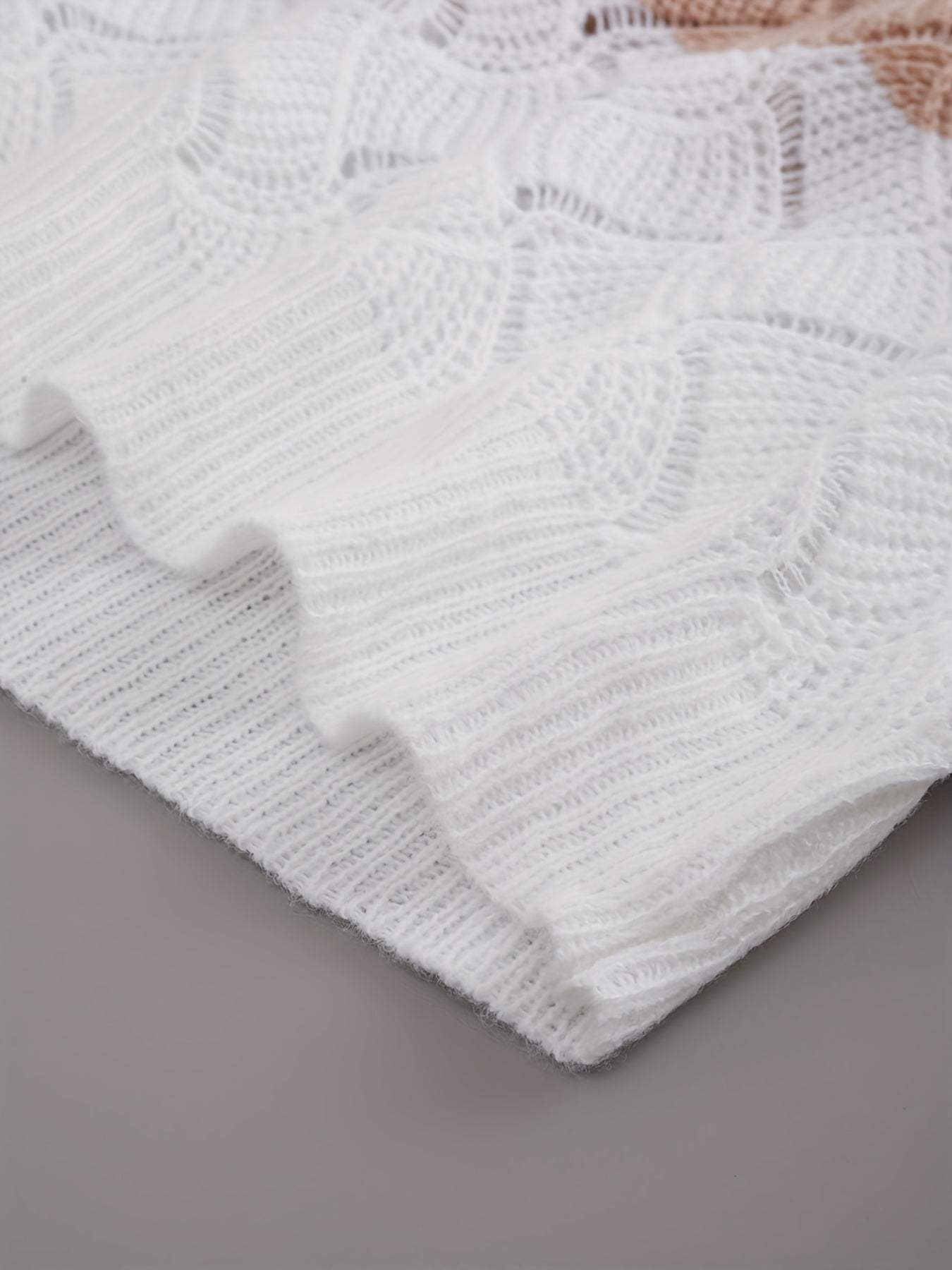 Colorblock V-Neck Sweater Long Sleeve Jumper