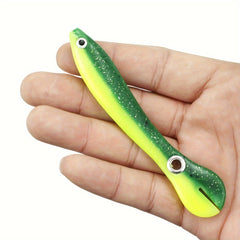 Soft Bait Silicone Fishing Lures 5pcs 100mm Bionic Freshwater Saltwater