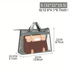 Zipper Storage Bag for Shoulder Bag, Handbag Organizer