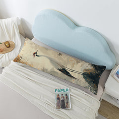 Chinese Crane Fantasy Theme Pillow Cover 45x45