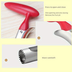 Portable Stainless Steel Fruit Core Remover - Outdoor Camping Kitchen Supplies
