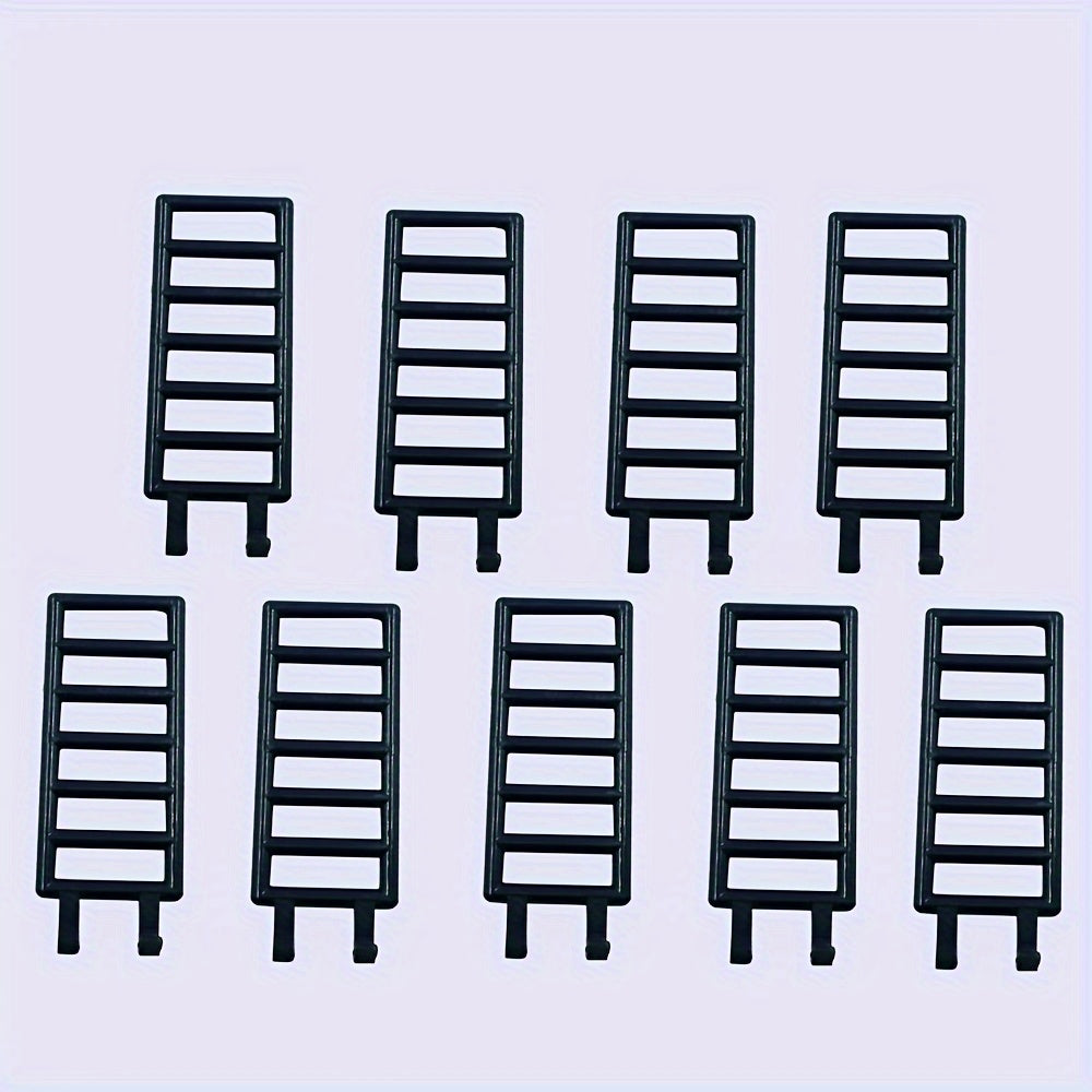 Colorful Building Block Staircases Farm Garden Ranch Playset for Kids