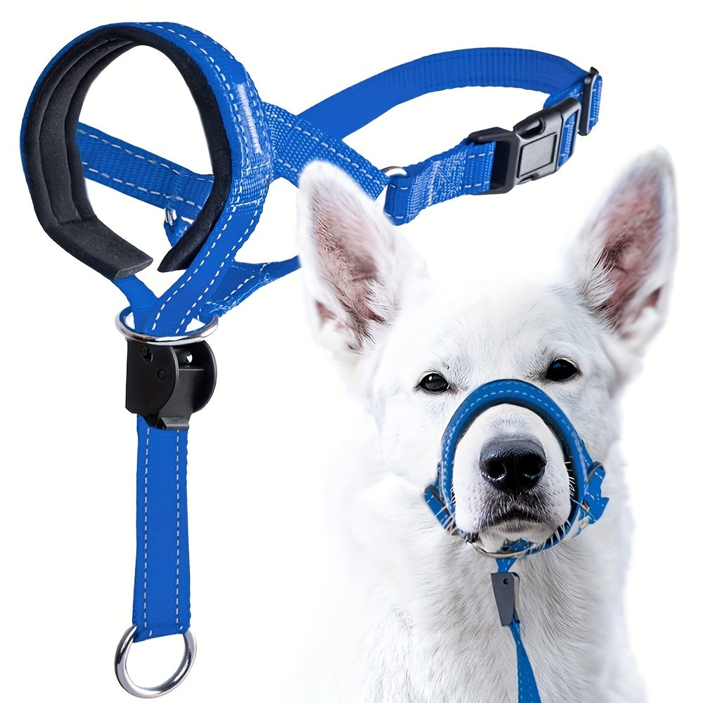 Adjustable Nylon Dog Muzzle For Small-Medium-Large Dogs