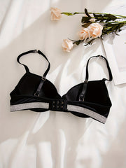 Colorblock Push Up Bra Women's Lingerie