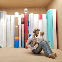 Father And Son Style Bookstand Bookshelf Decorations