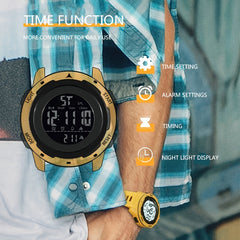 Multifunctional Thin Outdoor Sports Watch For Men And Women