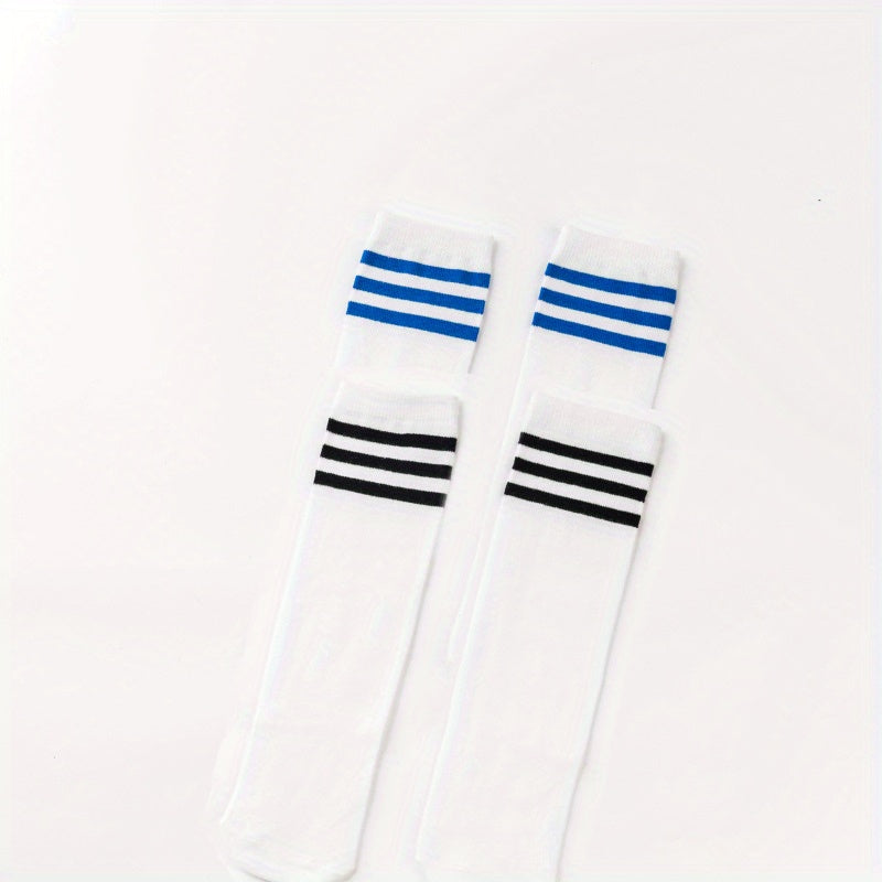 Kids Football Socks Cotton Over The Knee Boys Girls Socks
