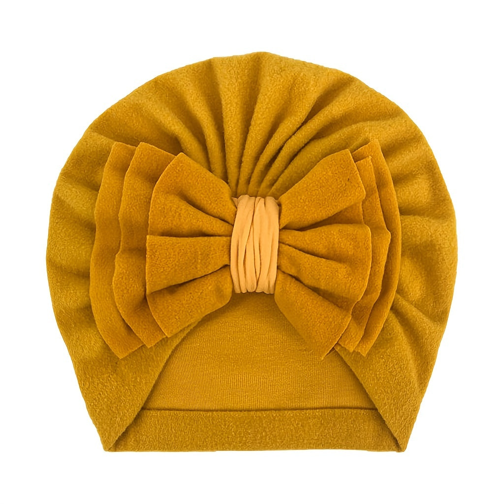 Soft & Warm Baby Bow Head Wraps for Toddlers Infants Girls Boys