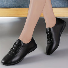 Women's Lightweight Lace Up Sneakers Anti-skid Shoes
