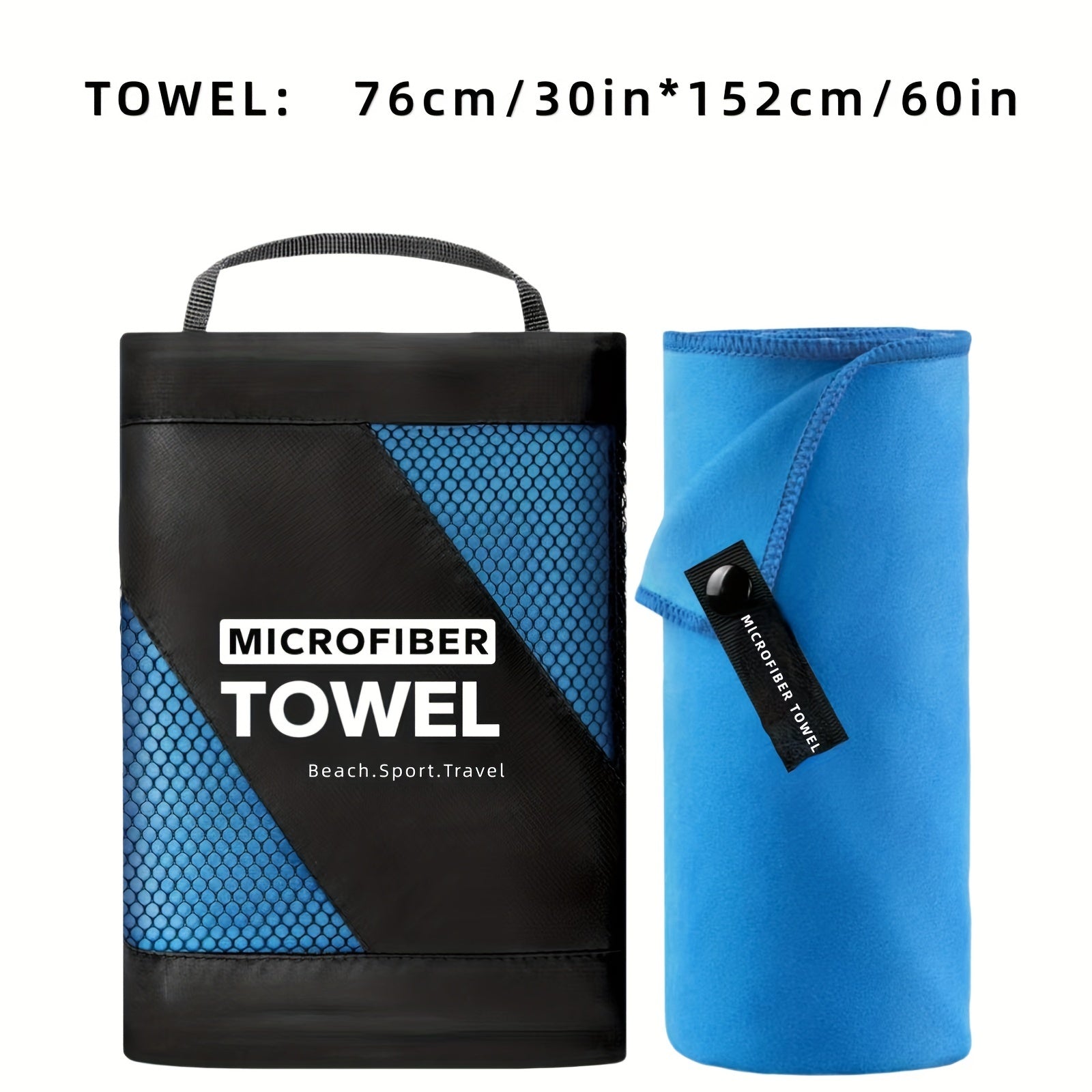 Microfiber Quick Drying Towel for Sports, Travel & Beach