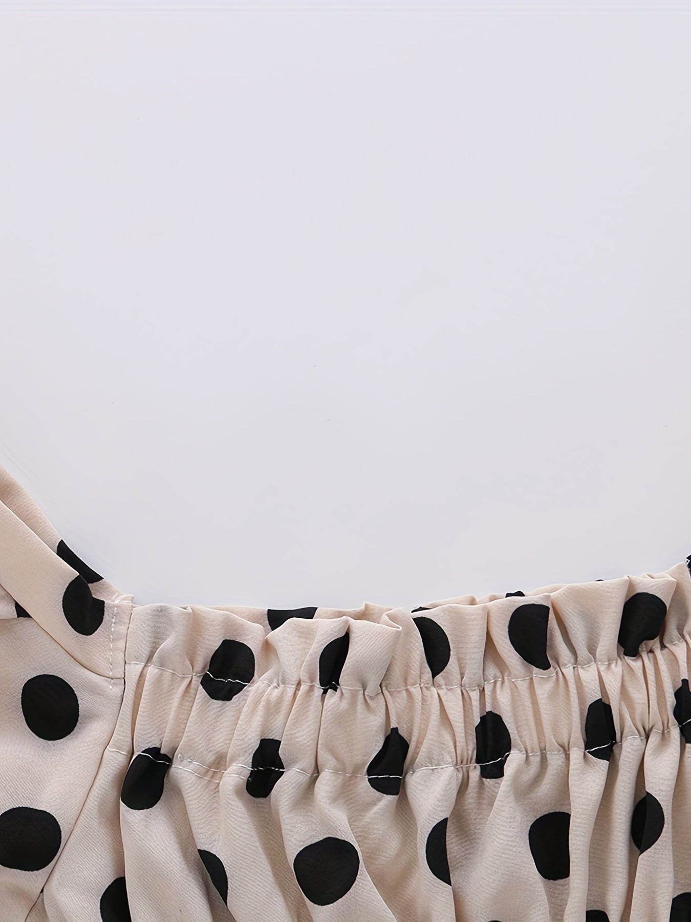 Toddler Girls Polka Dot Princess Dress For Party Beach Vacation