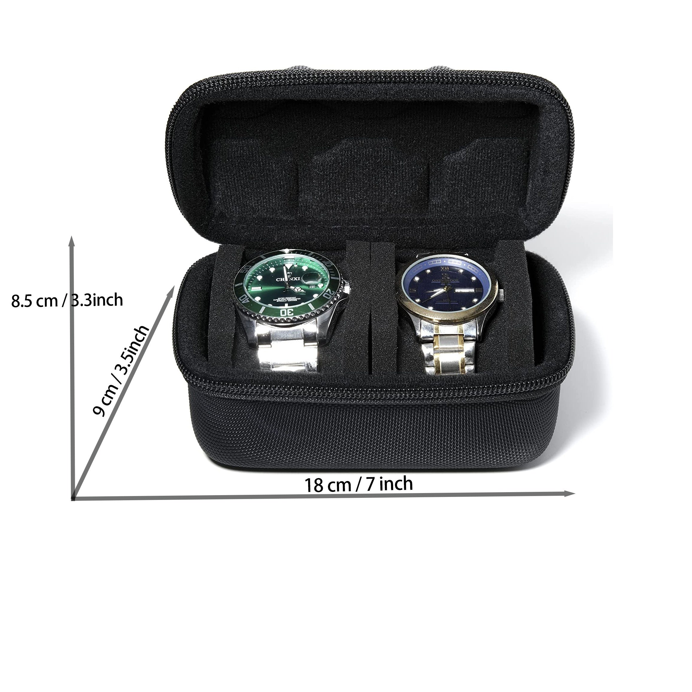 Watch Storage Box Hard Shell Anti Pressure Travel Bag
