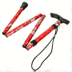 Foldable Lightweight Trekking Pole Hiking Pole With Rubber Tip