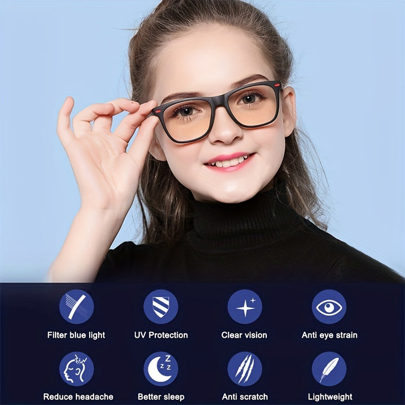 Girls Computer Glasses Lightweight Anti Light Glasses For Computer Game