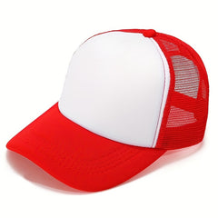 Men's Summer Sun Protection Baseball Cap with Mesh - Block