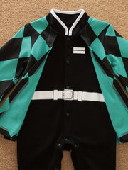 Anime Style Long Sleeve Cotton Bodysuit Baby Romper